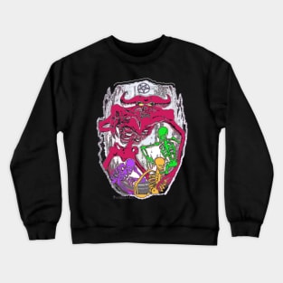 "Flaming Gate" Crewneck Sweatshirt